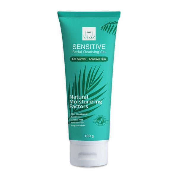 Vitara Sensitive Facial Cleansing Gel 100 g.