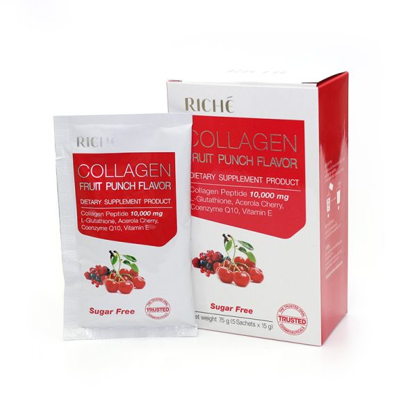Riche Collagen Fruit Punch Flavor 1x5s.