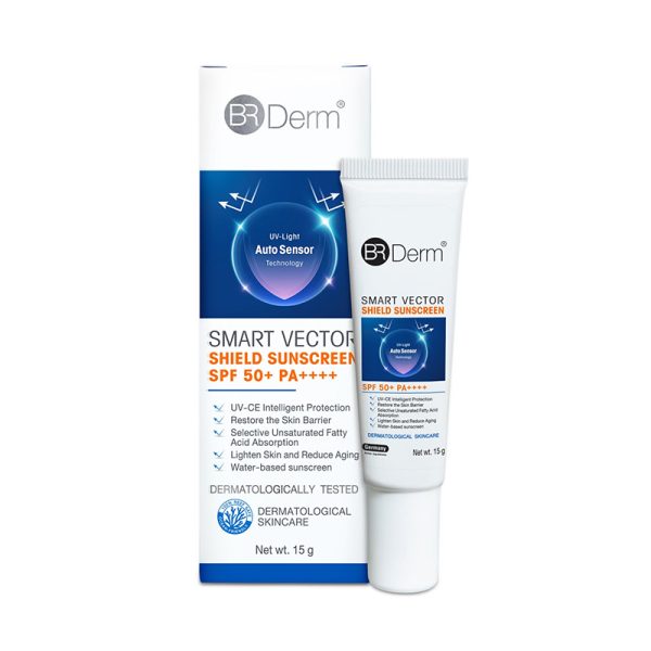 BR Derm Smart Vector Shield Sunscreen SPF 50+ PA++++ 15 g.